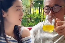 93年女子嫁大28岁丈夫，两人在一起近十年育有一子：崇拜老公，他有种不怒自威的范